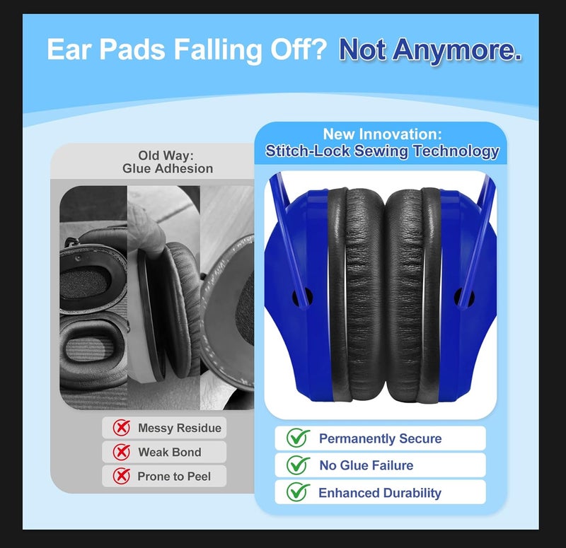 Zohan Kids Ear Protection 2 Pack,Kids Noise Canceling Headphone for Concerts, Monster Truck, Fireworks - Image 2